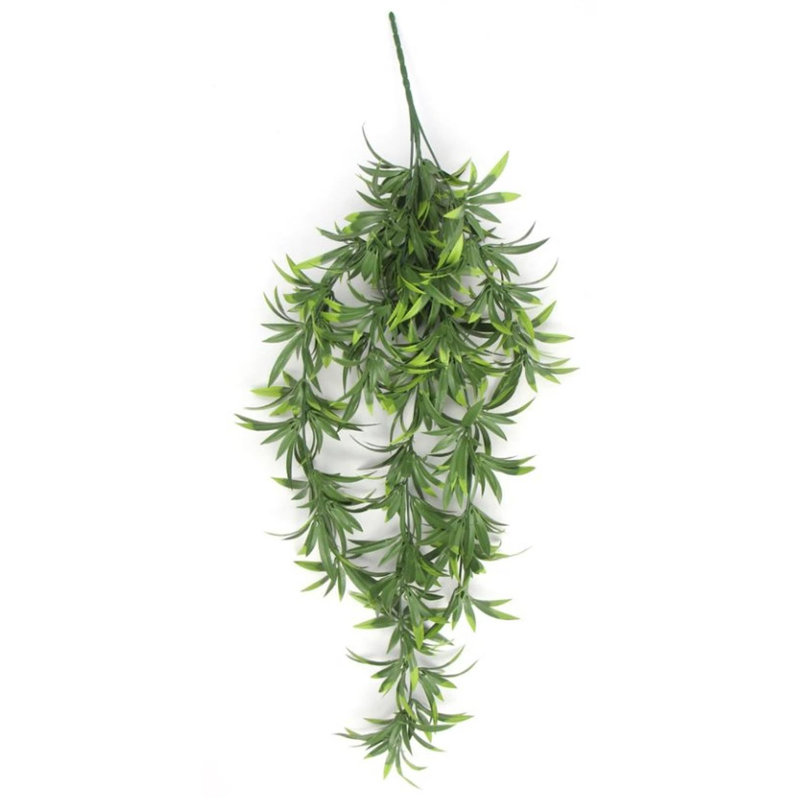 Multipack Hanging Plants Fire / UV Resistant 70cm Faux Fern Plant
