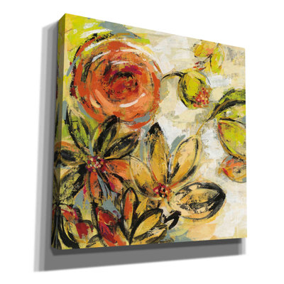 «Floral Joy» par Silvia Vassileva, art mural sur toile