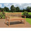 Banc de jardin en teck Amiracle