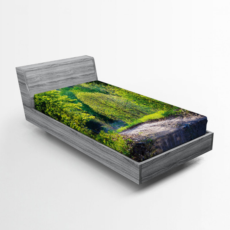 Microfiber Fitted Sheet, Twin Fitted Sheet