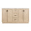 Meuble-lavabo à double cuve 59 po avec lavabo Smc 59 po, 4 portes et 3 tiroirs, meuble-lavabo moderne en bois MDF avec tablettes ajustables