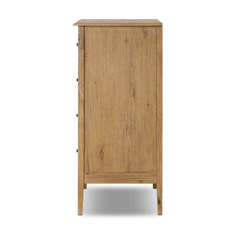 Maggie Tall Chest-Aged Smoked Oak, Aged Smoked Oak