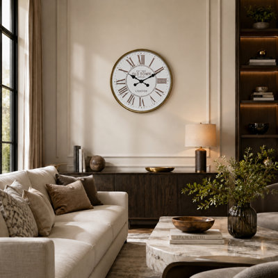 Metal Wall Clock