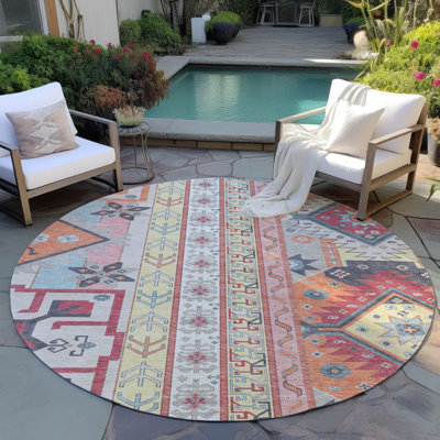 Tapis intérieur / extérieur lavable en lin Solara 
