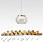 1 - Light Gold LED Single Pendant