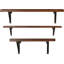 3 Piece Poplar Solid Wood
