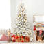Arbre de Noël classique avec lumière-130933672