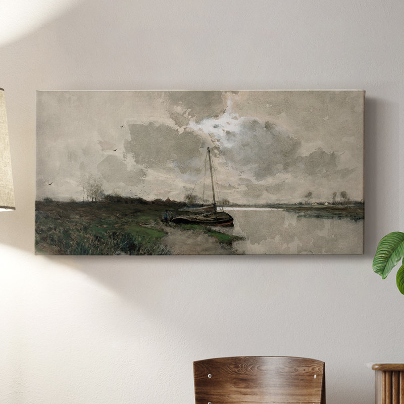 Série paysage - CDLxxx - Toile tendue avec châssis - Prêt à accrocher, H 20 po x l 40 po
