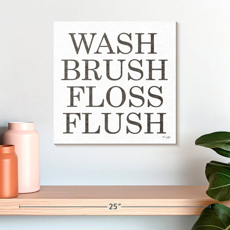 Tergel Wash Brush Floss, H 16 po x l 16 po