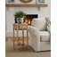 Table de bout en bois massif avec rangement Amreece-1940611458