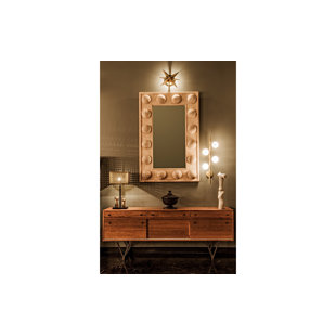 Miroir Boulder en bois récupéré