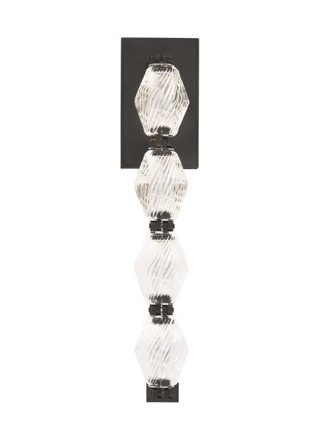 Collier 1 - Light LED Armed Sconce, 2700