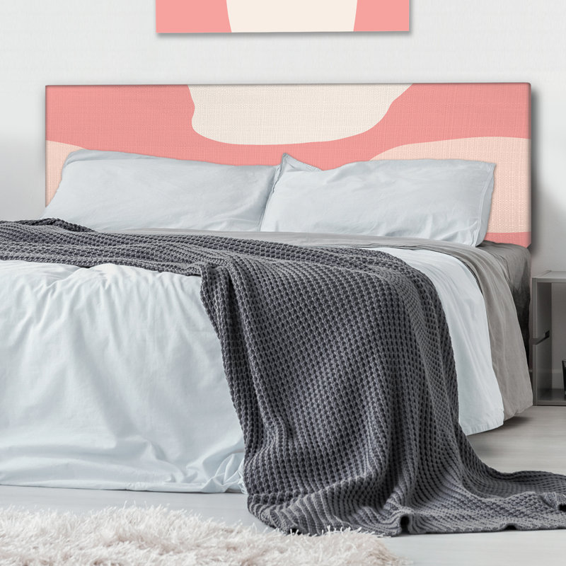 Georgia-Leigh Upholstered Panel Headboard, Queen