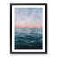 Moon Above the Vast Ocean - Picture Frame Painting Print-56737859-56737856
