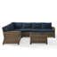Ensemble de conversation modulaire avec coussins Leandra-758815702