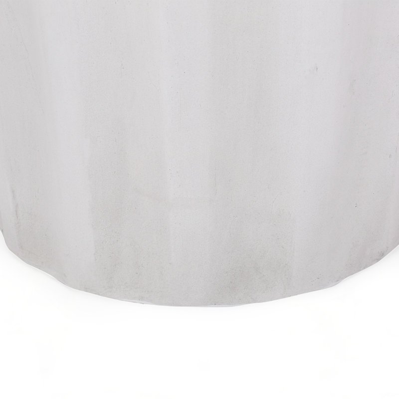 Table d'appoint d'extérieur en béton léger