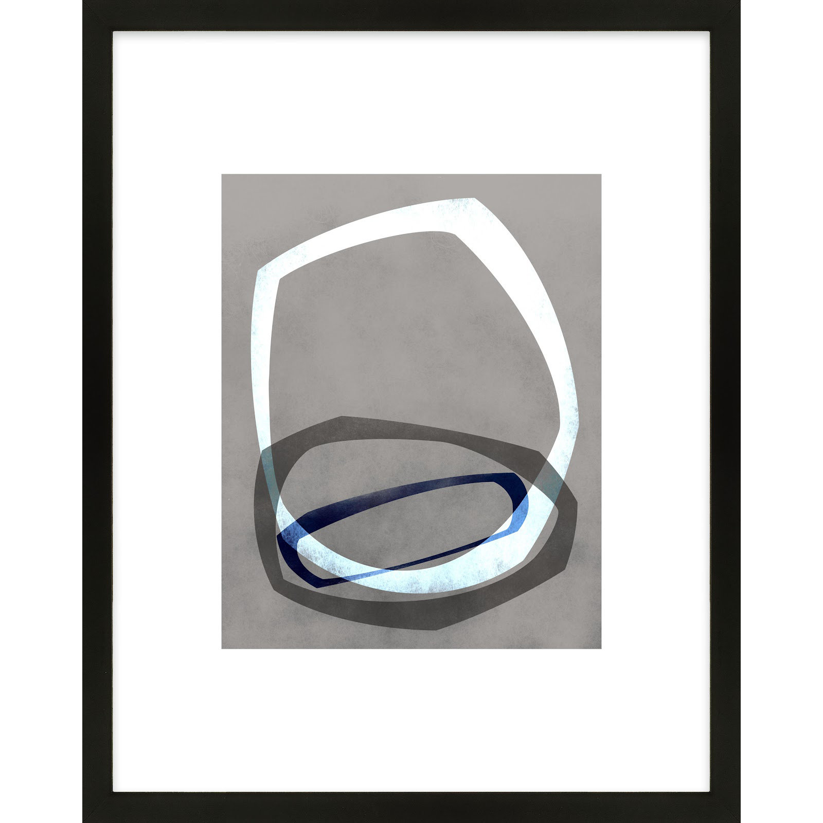 Link Seres 4 by Jacques Pilon, Black, 20" H x 16" W