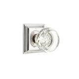 Privacy Georgetown Knob with Wilshire Rose