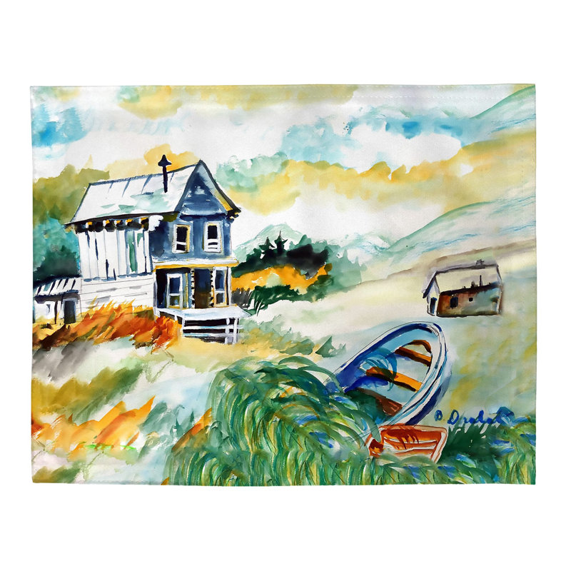 Ensemble de 4 napperons House & Boat