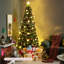 Arbre de Noël illuminé pin artificiel-651219081