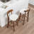 Nordic Solid Wood Bar Stool-1987505161