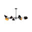 Aquinnah 8 - Light Sputnik Chandelier