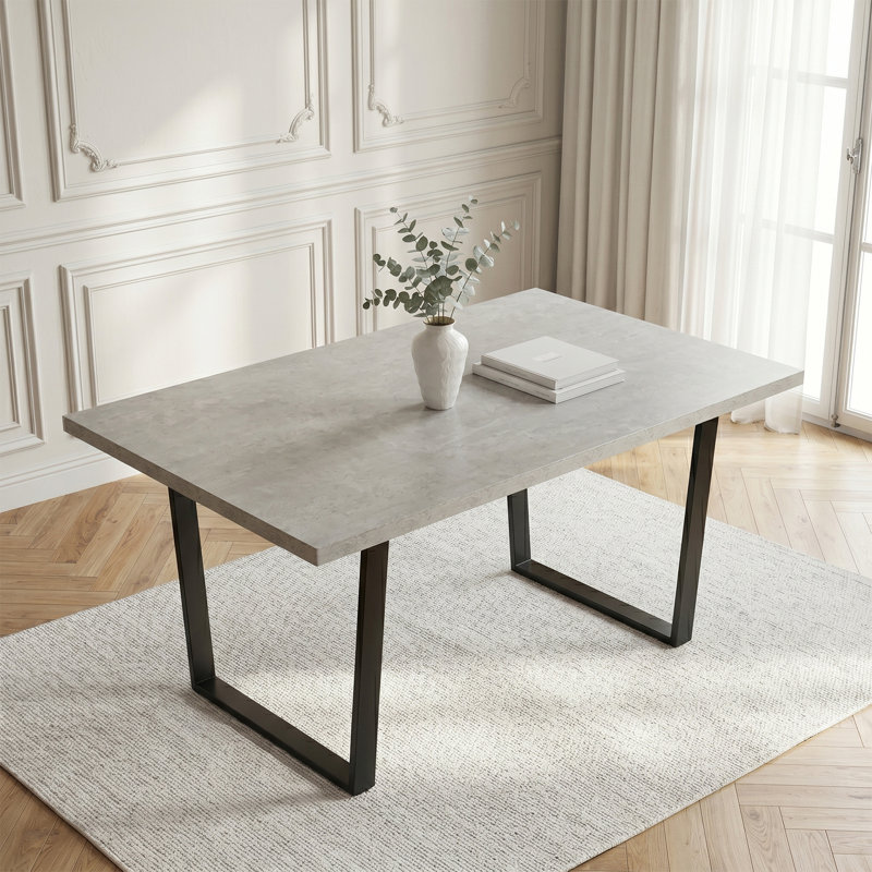 4 -Person Dining Set, Grey-02