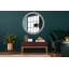 Huldar Glass Flat Wall Mirror