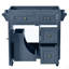 Meuble-lavabo de salle de bain de 30 po sans lavabo supérieur, armoire de rangement moderne avec 2 tiroirs et un tiroir rabattable (BASSIN INCLUS)-553981444