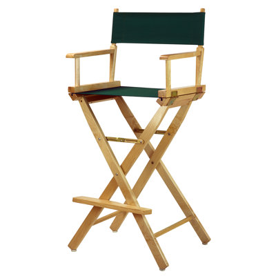 Chaise de réalisateur pliante de 30 po avec toile
