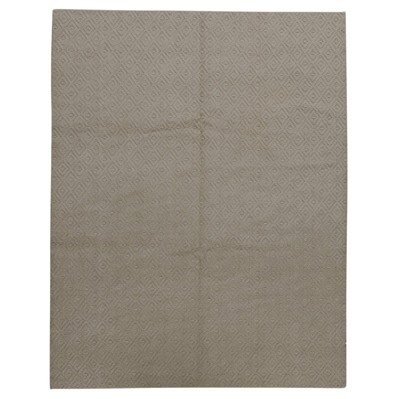 High-Quality Hand-Knotted Beige Area Rug