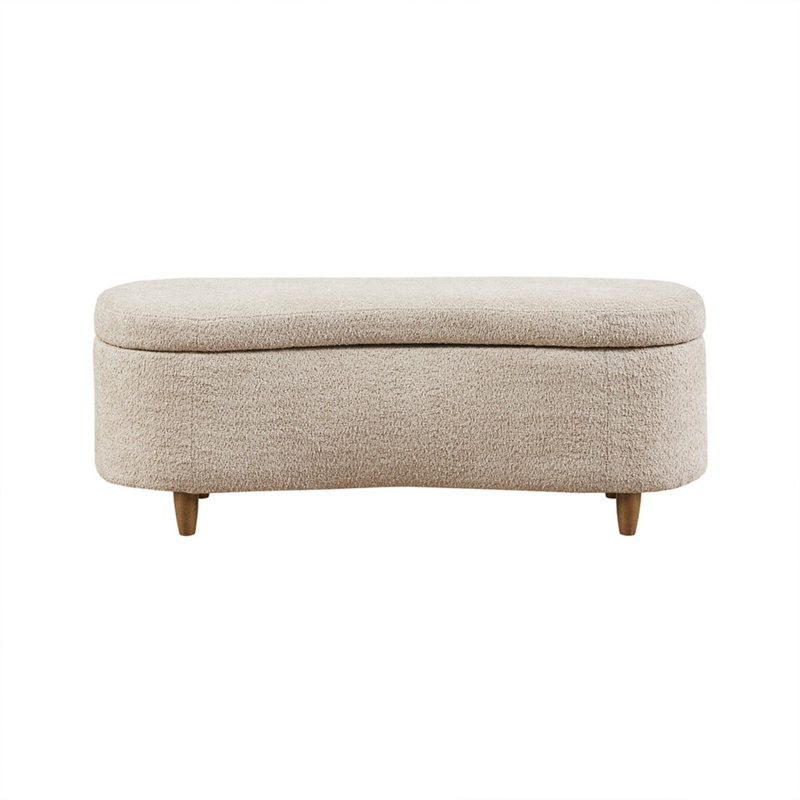Banc de rangement Modern Minimalis, Taupe