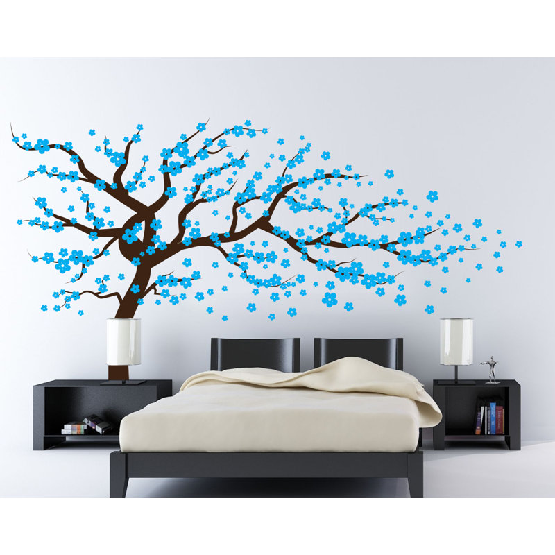 Plants & Flowers Non-Wall Damaging Wall Decal, Scheme B