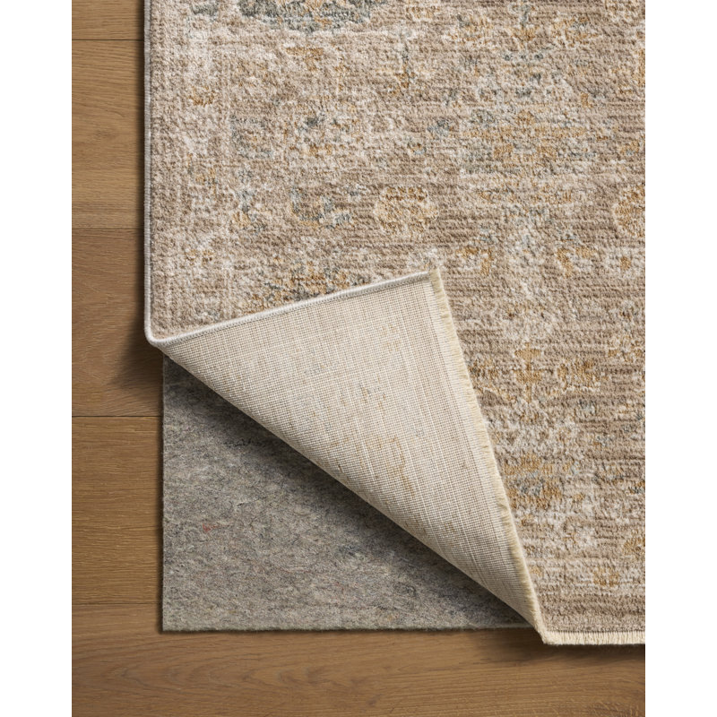 Tapis colombe / mer Chris Loves Julia x Loloi Doris, 9 pi 3 po x 12 pi 8 po