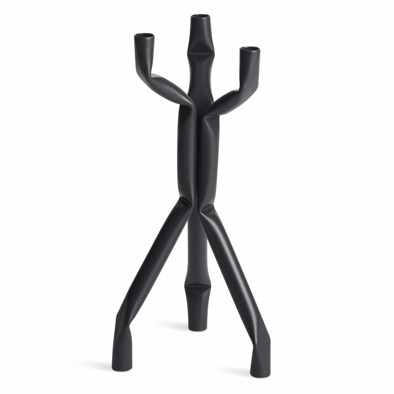 Nosferatube 17'' H Tabletop Candelabra, Oblivion
