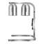 Lampe commerciale commerciale avec ampoules de 500 W pour buffet de cuisine