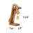 Maelle Wood Arched Lamp