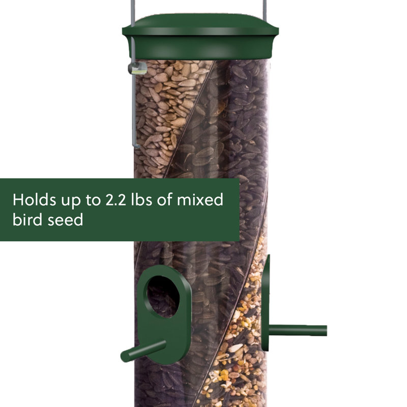 Vilray Hanging Tube Bird Feeder