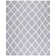 Rodgers Hand Woven Flat Weave Wool/Cotton Geometric Rug in Gray
