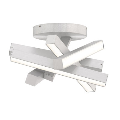 Chaos LED Semi-Flush Mount