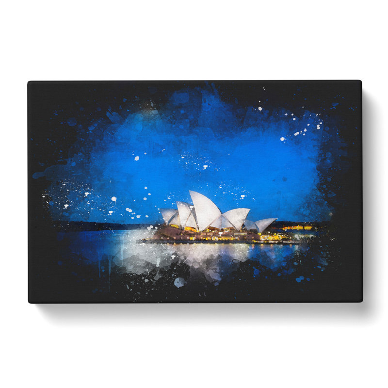 Sydney Opera House - Wrapped Canvas, 40cm H x 60cm W x 3cm D