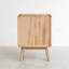 Armoire de chevet en bois massif Pure avec rangement en chêne durable pour les chambres nordiques et les petits espaces