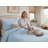 Best Seller Quilted Blanket - Textured Weave Pattern, Airy Lightweight Bed Covering,85gsm-118156022-101518312