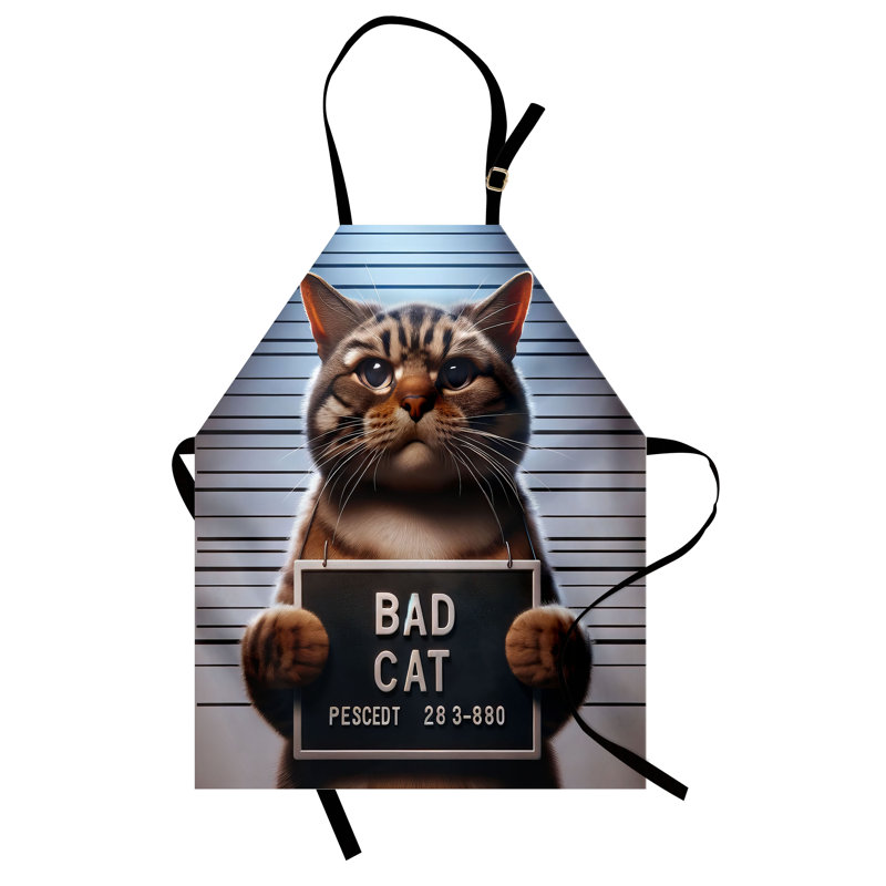 No Pattern Bib Apron