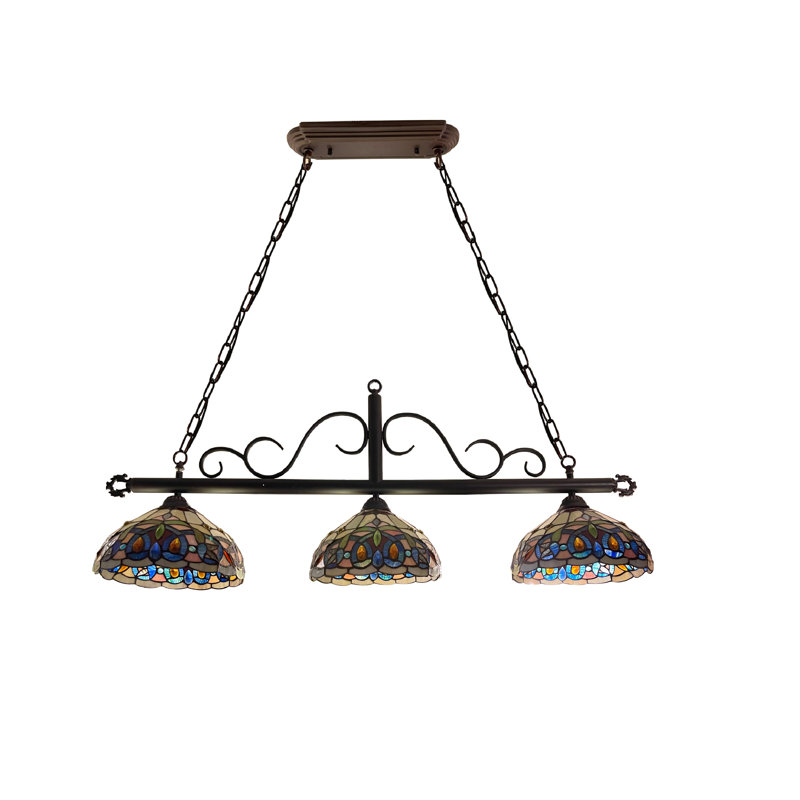 Luminaire suspendu pour îlot de cuisine 3 lumières