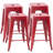 Cricklade Upholstered Counter Stool with Metal Frame-478246513