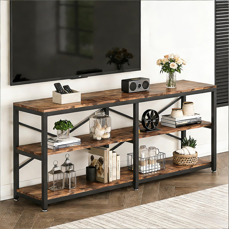 Table de canapé de style rustique rustique
