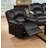 Modern Contemporary Style 3pc Living Room Set 1x Sofa 1x Loveseat 1x Chair Black Finish Pillow Arms Cushion Backrest Primary Living Room Furniture