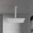 Rain Fixed Shower Head 1.8 GPM GPM-90695581