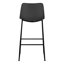 Chaise de bureau, hauteur de bar, debout, bureau d'ordinateur, travail en similicuir, contemporain, moderne